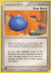 Oran Berry 85/109 Non-Holo Winner Stamp Promo - 2004 E-League